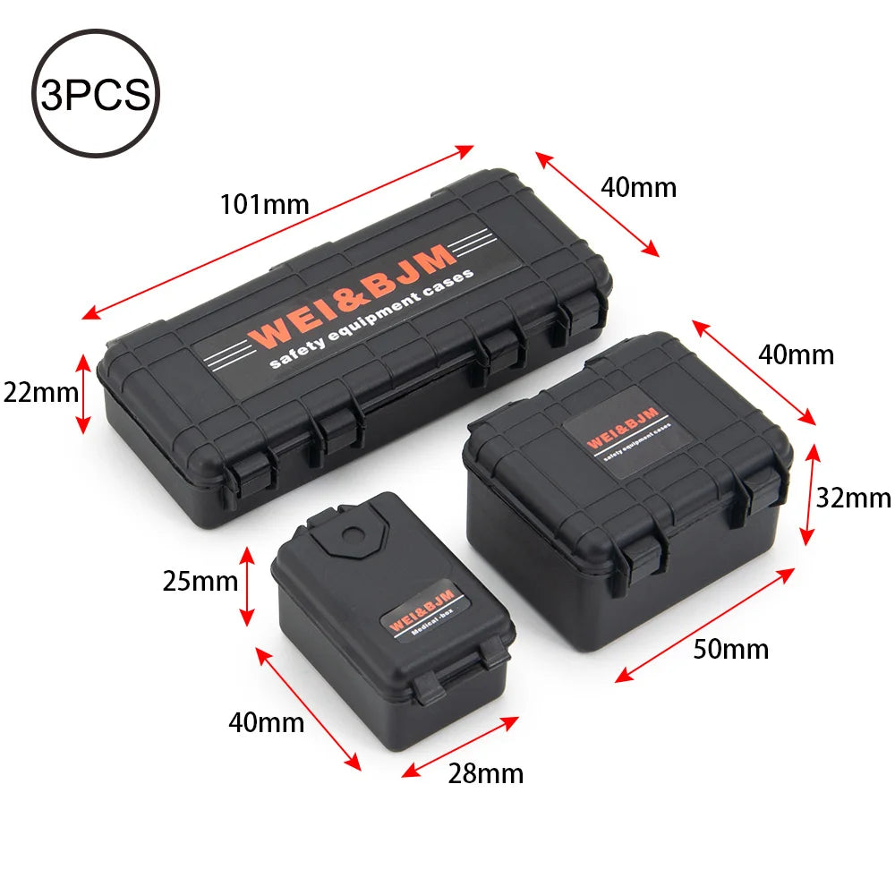 RC Car Simulated Decoration Tools Accessories Mini Models for 1/10 RC Crawler Axial SCX10 90046 TRX4 TRX6 6X6