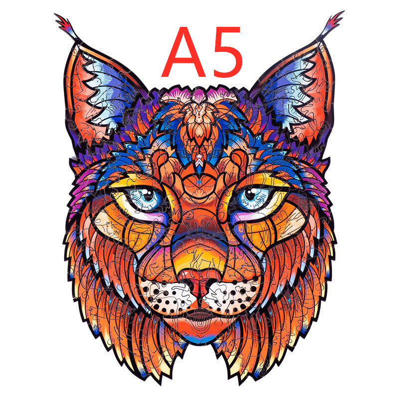 DIY Wooden Puzzles Animal Shaped the Best Christmas Gift Wooden Puzzles