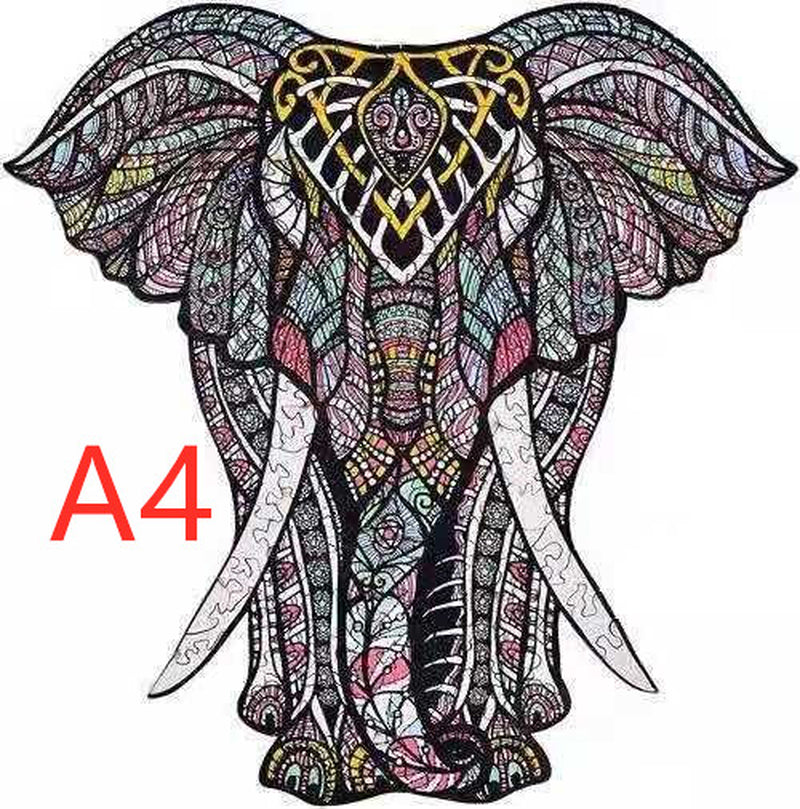 DIY Wooden Puzzles Animal Shaped the Best Christmas Gift Wooden Puzzles