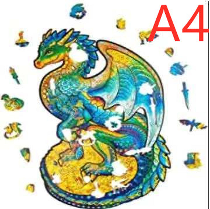 DIY Wooden Puzzles Animal Shaped the Best Christmas Gift Wooden Puzzles
