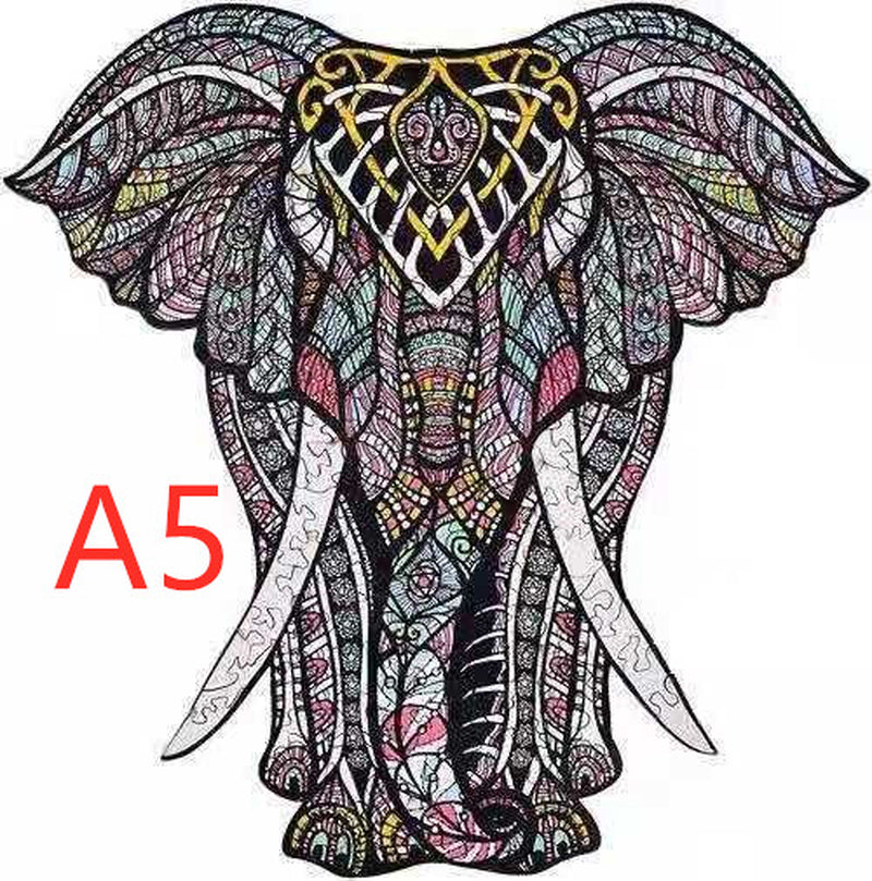 DIY Wooden Puzzles Animal Shaped the Best Christmas Gift Wooden Puzzles