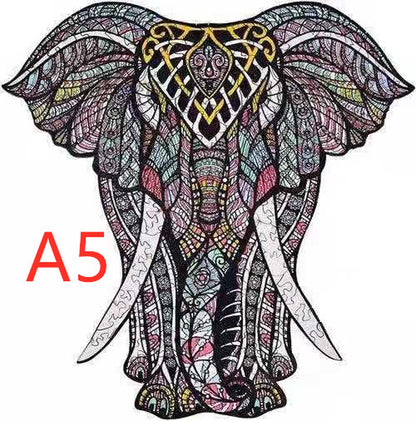 DIY Wooden Puzzles Animal Shaped the Best Christmas Gift Wooden Puzzles