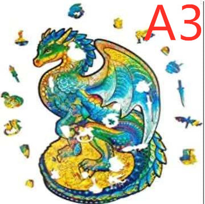 DIY Wooden Puzzles Animal Shaped the Best Christmas Gift Wooden Puzzles