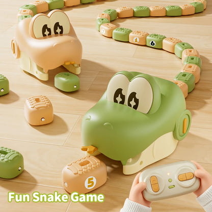 RC Animal Robot Antistress Greedy Snake Toys Simulation 2 Players Battle Interactivegame Electric Educational Toy for Children