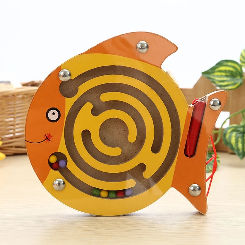 Montessori Wooden Games Baby Toys Puzzle Geometry Educational Games Kids Development Early Learning Toys for Children 1 Year 2