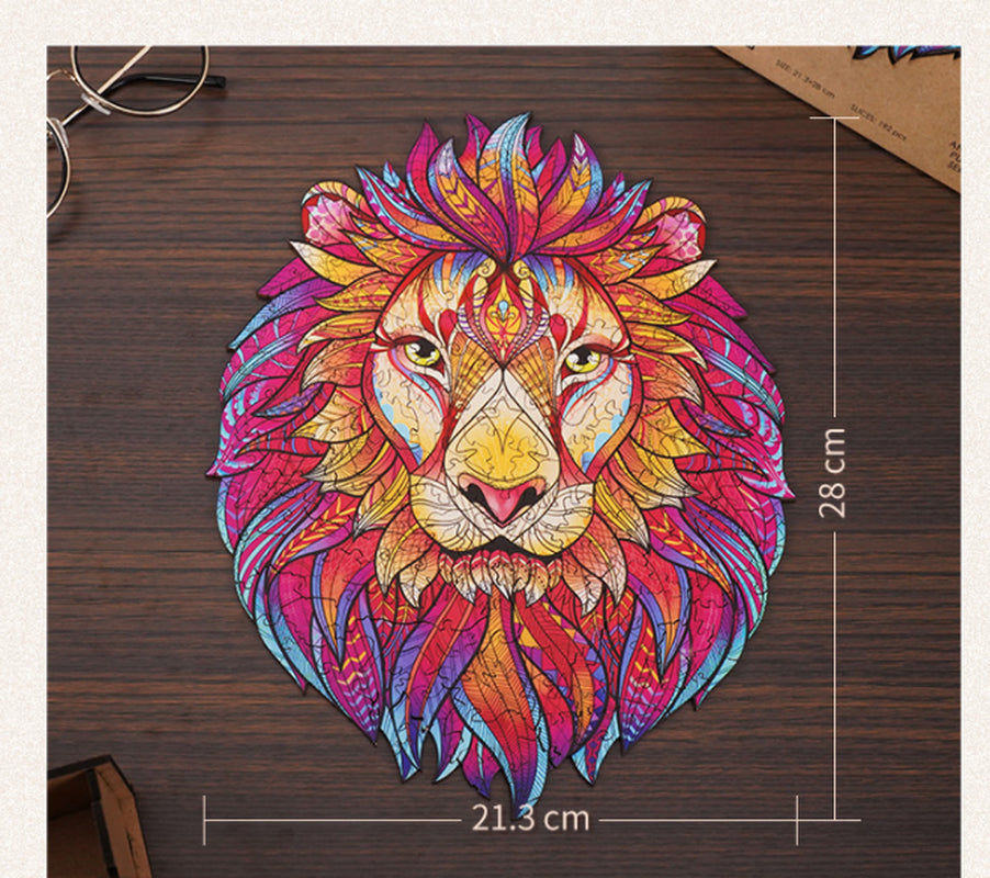 DIY Wooden Puzzles Animal Shaped the Best Christmas Gift Wooden Puzzles