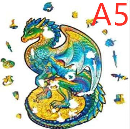 DIY Wooden Puzzles Animal Shaped the Best Christmas Gift Wooden Puzzles