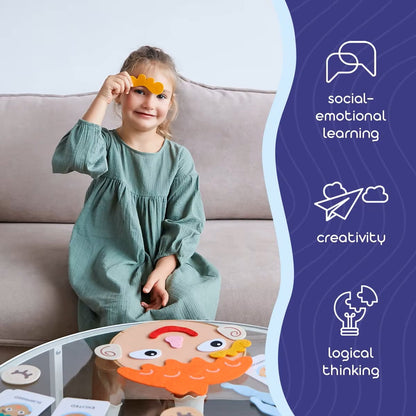 Montessori Social Emotional Sensory Toy for Toddlers & Preschoolers