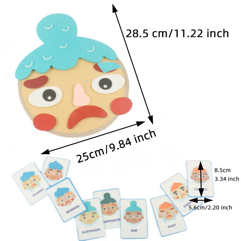 Montessori Social Emotional Sensory Toy for Toddlers & Preschoolers