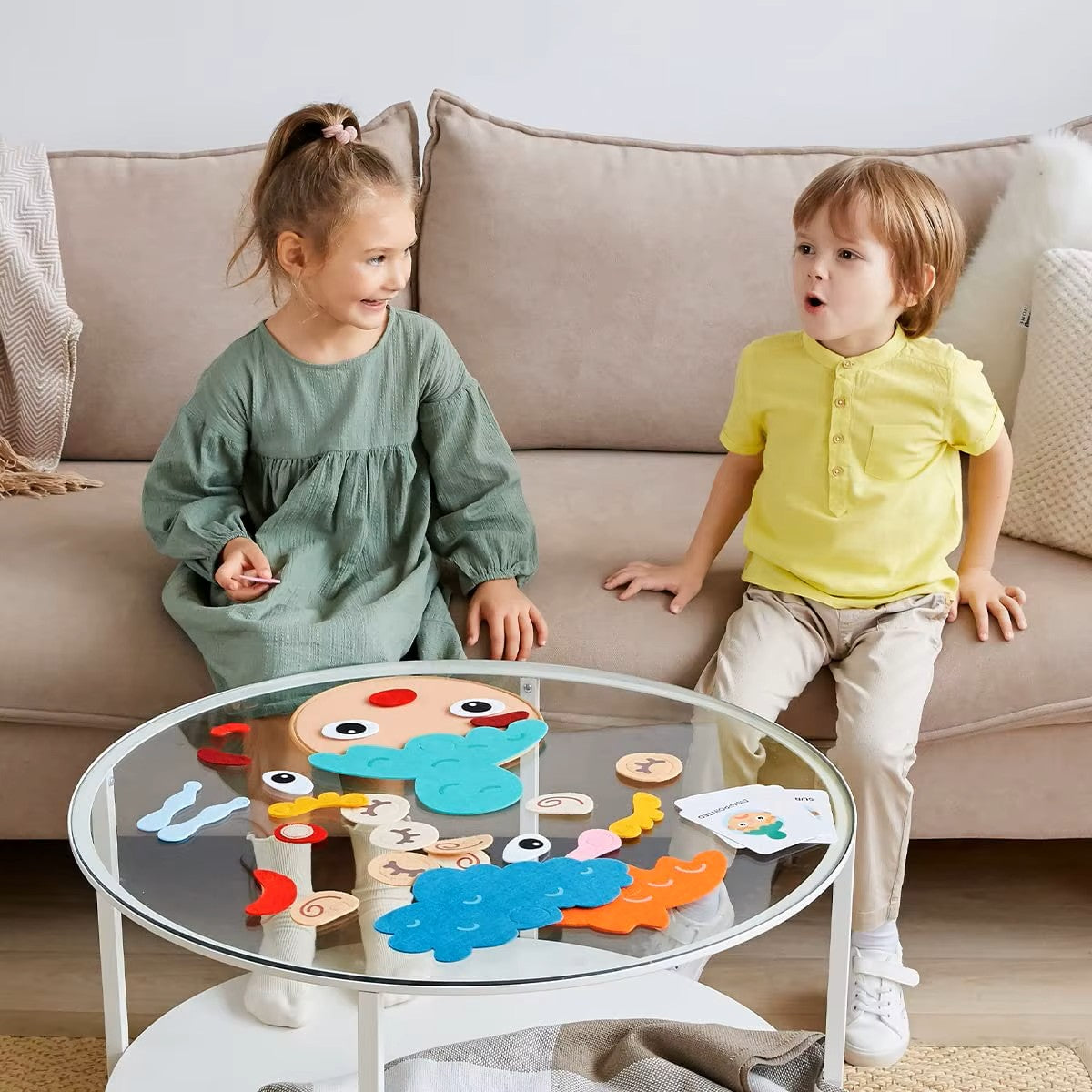 Montessori Social Emotional Sensory Toy for Toddlers & Preschoolers