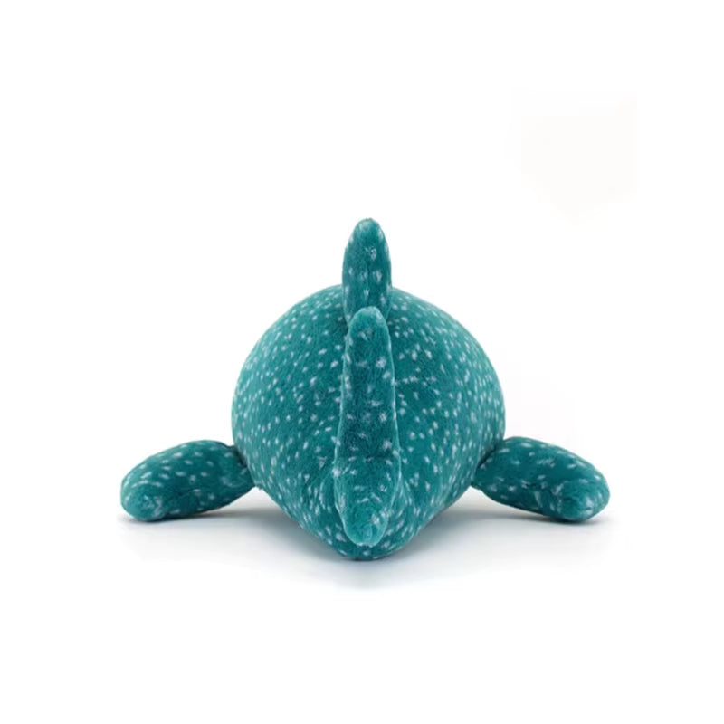 British Jelly Cat Gray Whale Super Soft Plush Toy Comfort Doll for Children New Year'S Gift for Girls