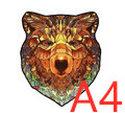 DIY Wooden Puzzles Animal Shaped the Best Christmas Gift Wooden Puzzles