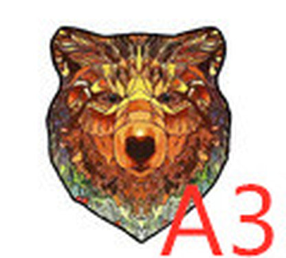 DIY Wooden Puzzles Animal Shaped the Best Christmas Gift Wooden Puzzles