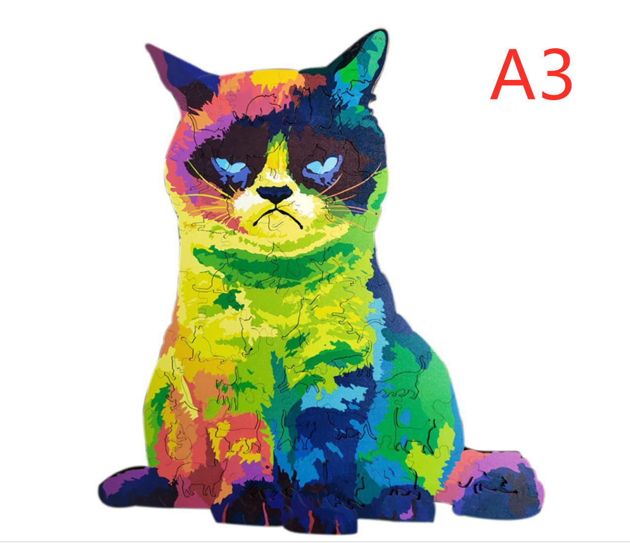 DIY Wooden Puzzles Animal Shaped the Best Christmas Gift Wooden Puzzles