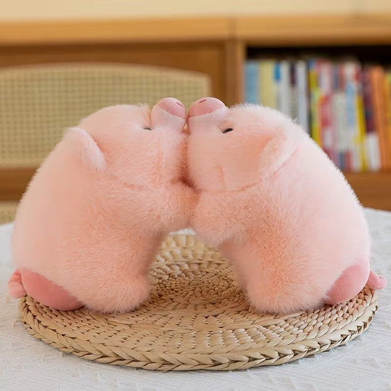 Influencer-Style Apple Pig Plush Toy with PP Cotton Filling Hidden Stealing Detachable Doll New Style Gift for Girls