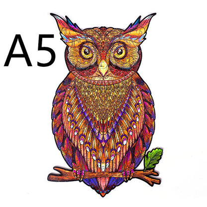 DIY Wooden Puzzles Animal Shaped the Best Christmas Gift Wooden Puzzles