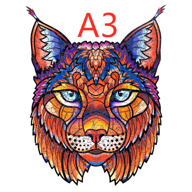 DIY Wooden Puzzles Animal Shaped the Best Christmas Gift Wooden Puzzles