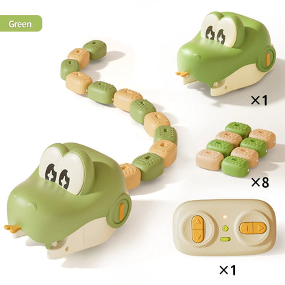 RC Animal Robot Antistress Greedy Snake Toys Simulation 2 Players Battle Interactivegame Electric Educational Toy for Children