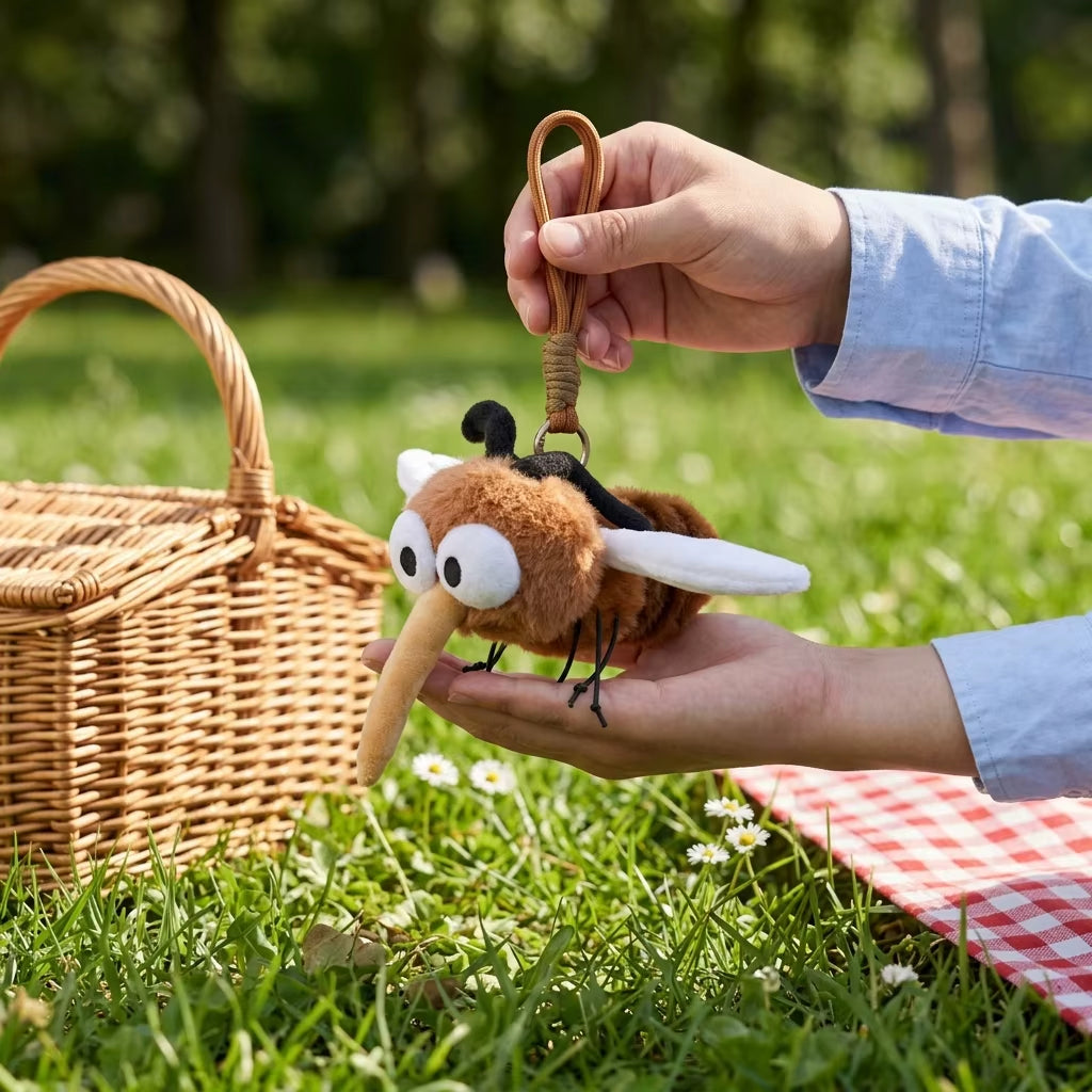 Dodomu Insect Plush Toy Cute Doll Sleep Companion Pillow Bedtime Buddy with PP Cotton Filling for Girls' Birthday Gift