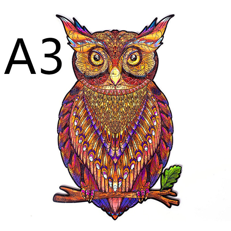 DIY Wooden Puzzles Animal Shaped the Best Christmas Gift Wooden Puzzles