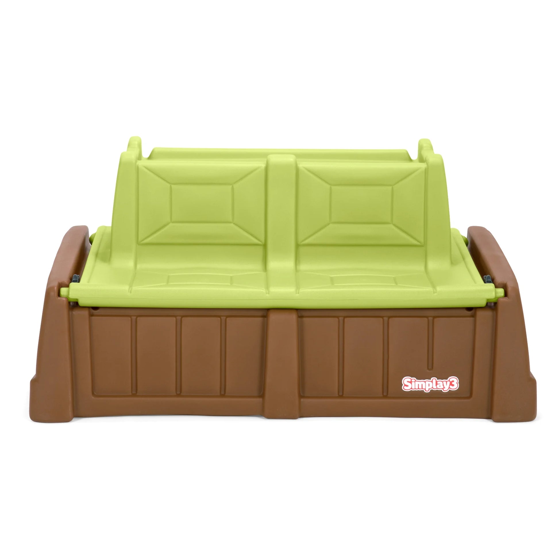 Sand & Water Bench, 2-In-1 Activity Table, Bright Green/Mountain Brown