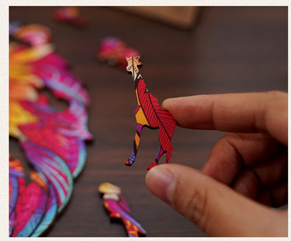 DIY Wooden Puzzles Animal Shaped the Best Christmas Gift Wooden Puzzles
