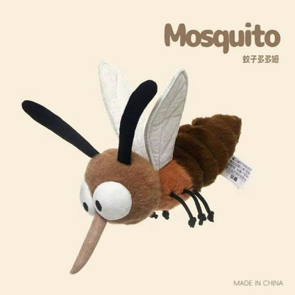 Dodomu Insect Plush Toy Cute Doll Sleep Companion Pillow Bedtime Buddy with PP Cotton Filling for Girls' Birthday Gift