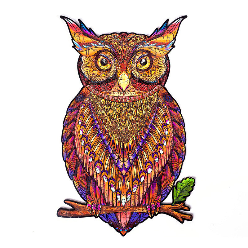 DIY Wooden Puzzles Animal Shaped the Best Christmas Gift Wooden Puzzles