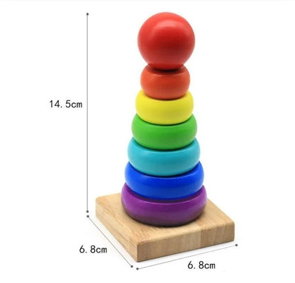 Montessori Wooden Games Baby Toys Puzzle Geometry Educational Games Kids Development Early Learning Toys for Children 1 Year 2